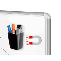 Bicchiere portapenne Cep magnetico nero