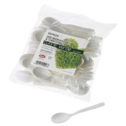 Cucchiaini biodegradabili compostabili in CPLA cf.100pz