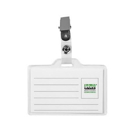 Portanomi Lebez con clip 9x6cm cf.50pz 31-140-B