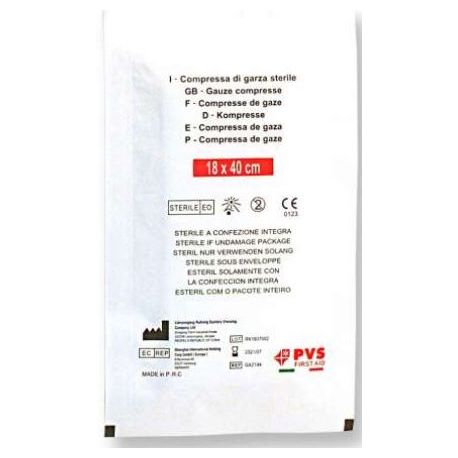 Compressa garza cm18x40 in busta singola