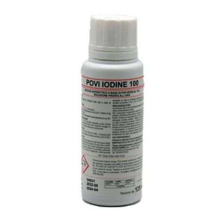 Disinfettante povi iodine 10% iodio 125ml