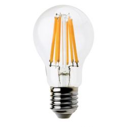 Lampada Led a goccia A60 8W E27 l.calda