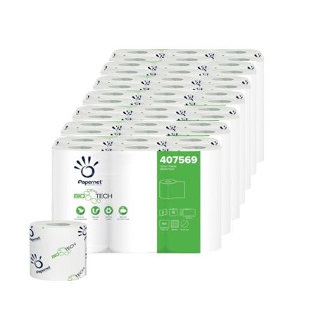 Carta igienica cf.96 rotoli 407569 BIOTECH Ecolabel
