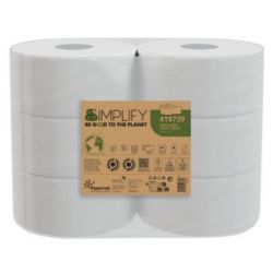 Carta igienica Papernet mini Jumbo cf.6 rotoli 419739 Ecolabel