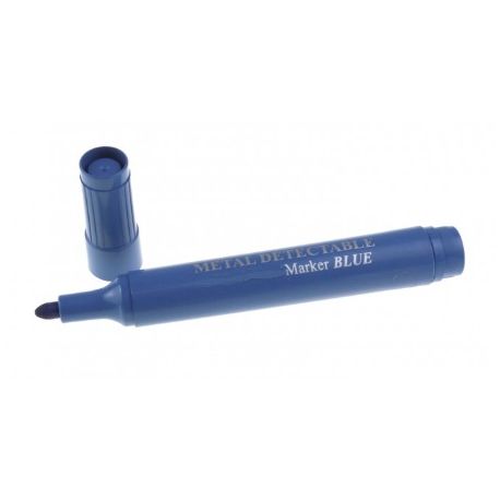 Marker permanente Detectable blu punta tonda cf.5pz inchiostro blu P0353