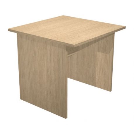 Scrivania FREE 80x80cm f.melam. rovere