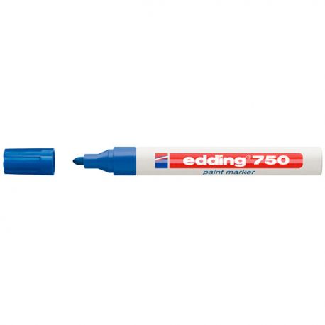Marker Edding 750 vernice blu