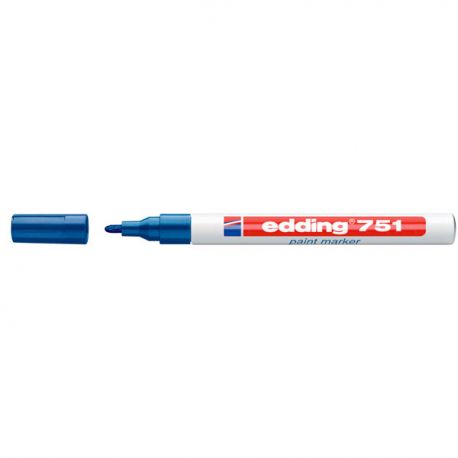 Marker Edding 751 vernice blu
