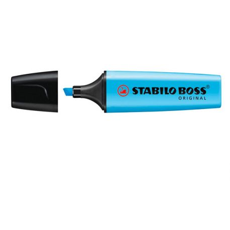 Evidenziatore Stabilo Boss blu