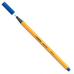 Pennarello Point88 0,4mm Stabilo blu