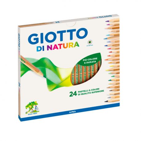 MATITE GIOTTO NATURA 24 COLORI