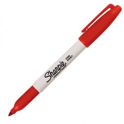 Marker Sanford Sharpie FINE rosso