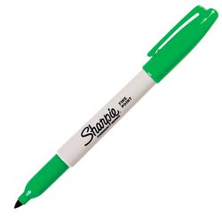 Marker Sanford Sharpie FINE verde