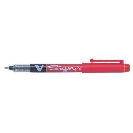 Penna Pilot V Sign Pen rosso