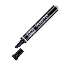 Marker Pentel Pen N60 scalp. nero