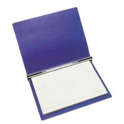 Portatabulati in cartoncino con aghi 37,5 pollici in continuo cf.10pz blu