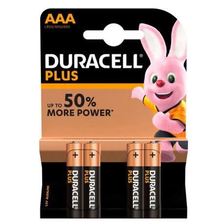 Pile ministilo cf.4pz AAA MN2400 1,5V Duracell PLUS