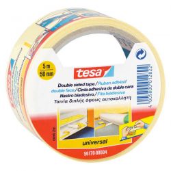 Nastro biadesivo per moquette 50x5m