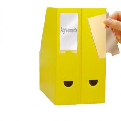 Portaetichette ades. 3L 75x150mm cf.3pz