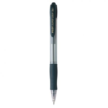 Penna Pilot SuperGrip scatto M nero