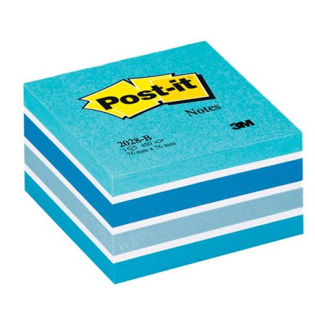 Post-it 3M Cubo 2028B Aquarel.blu
