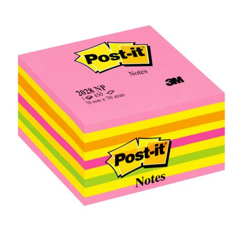 Post-it 3M Cubo 2028NP Lollipop R.