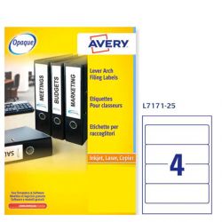 Etichette Avery L7171 200x60 25fg