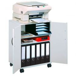 Armadietto c/ruote 53x40x74H cm Durable grigio