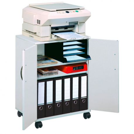 Armadietto c/ruote 53x40x74H cm Durable grigio