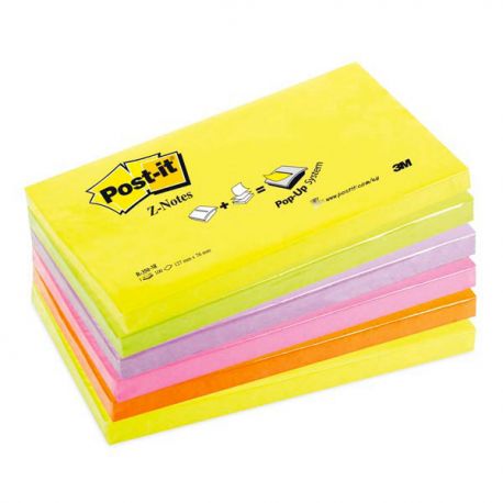 Post-It 3M Z-Note R-350NR ricambio assortito