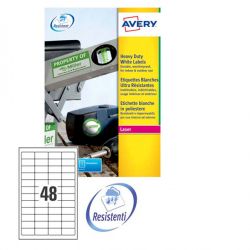 Etichette Avery L4778 45,7x21,2 48et/20fg PPL