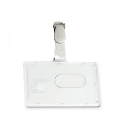 Portanome rigido L460 con clip 6x9cm