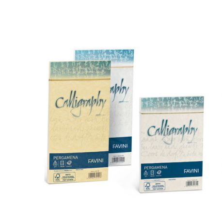 Buste Favini Pergamena 11x22/90 cf.25pz naturale