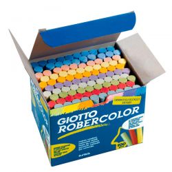 Gessi colorati rotondi cf.100pz GIOTTO