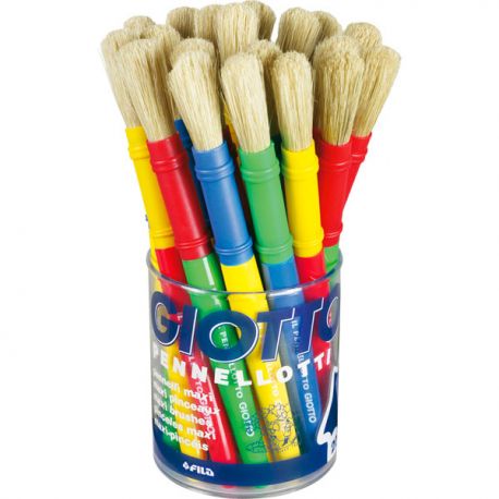 Barattolo 20 pennellotti Giotto