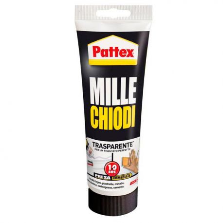 Adesivo Millechiodi trasparente Pattex 200gr