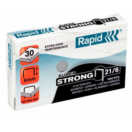 Punti Rapid 21/6 super strong 1000pz