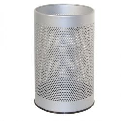 Cestino gettacarte Stilcasa metallo grigio