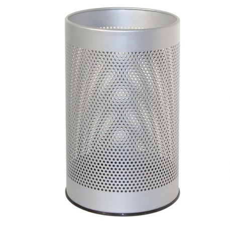 Cestino gettacarte Stilcasa metallo grigio