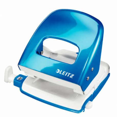 Perforatore Leitz 5008 WOW 2fori 30fg. azzurro