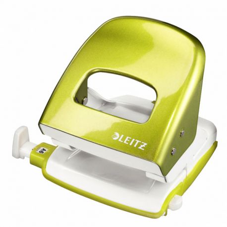 Perforatore Leitz 5008 WOW 2fori 30fg. verde lime