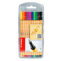 Pennarelli Point88 0,4mm Stabilo cf.10pz