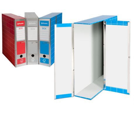 Portadocumenti Box X1 apertura parziale rosse