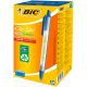 Penna Bic scatto ricicl. blu Ecolutions