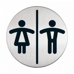 Targa Durable tonda uomo/donna 8,3cm