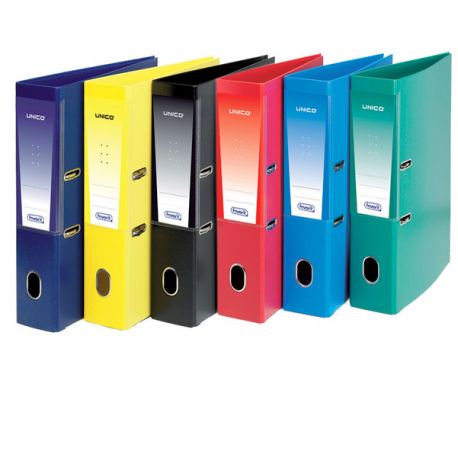 Registratore Unico Rado protocollo dorso cm 8cm blu