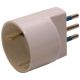 Adattatore Schuko 10A spina piccola