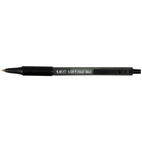 Penna Bic Soft Feel scatto nero