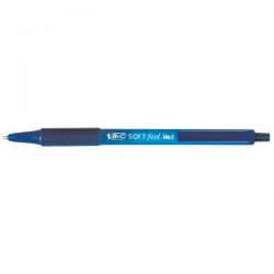 Penna Bic Soft Feel scatto blu
