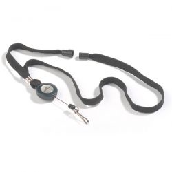 Cordoncini Durable con yoyo 80cm cf.10pz neri